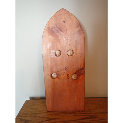 Wooden Peg Shelf Holder Vintage Coat Rack Hat Holder Jewelry Ski Rack Peg - Picture 3 of 4