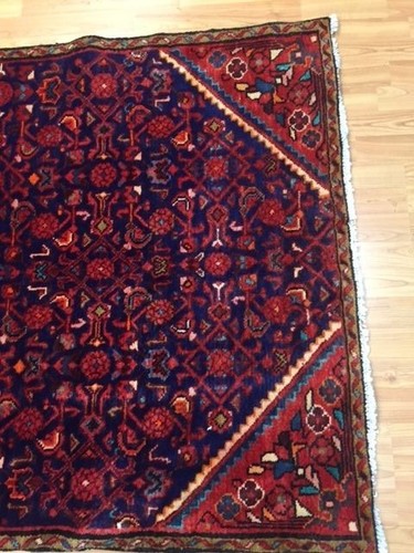 3'9" x 9'10" Turkish Floor Runner Oriental Rug - Hand Made - 100% Wool - Picture 5 of 5