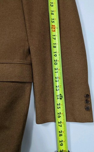 Ermenegildo Zegna Soft Silk Wool Cashmere Tan Sport Coat Jacket 46R - Picture 5 of 8