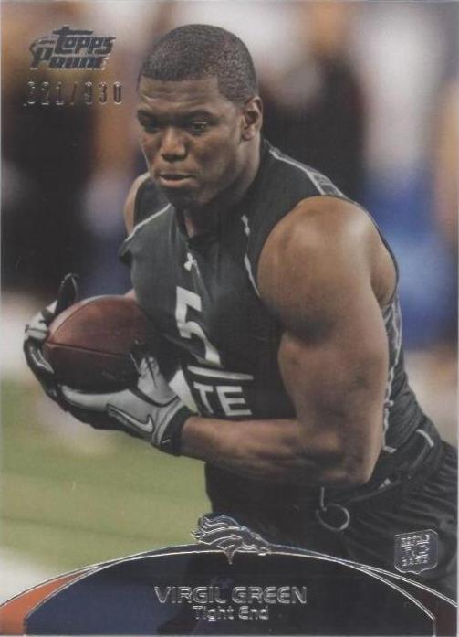 2011 Topps Prime Virgil Green #119 - 1 of 2