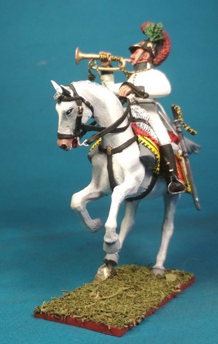Unassembled Austrian Cuirassiers, White Metal 60 mm 1/30 Figure kit VID SOLDIERS - Picture 14 of 31