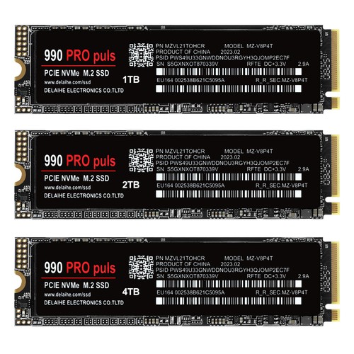1T/2T/4T 990 PRO Plus M.2 SSD Solid State Drive High Transfer Speed Practical - Afbeelding 6 van 20