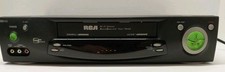 RCA VR704HF VCR Plus Gold VHS HQ Video Player Commercial Not Tested No Remote