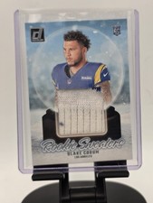 2024 Panini Donruss Blake Corum Rookie Sweaters Los Angeles Rams RHS-BCO