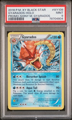 Gyarados graded PSA 9 for sale on eBay