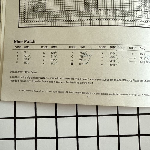 2 Leaflets - Quilts In A Day (or Two) & Stitching For Quilt Lovers Cross Stitch - Picture 8 of 13