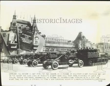 1939 Press Photo A parade of military might in Moscow, Russia - lrb33707
