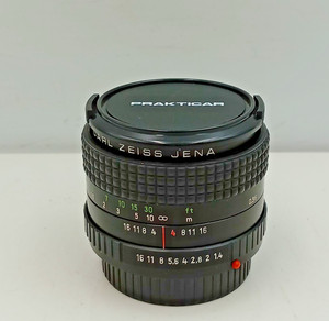 Carl Zeiss Jena Prakticar MC 50mm F1.4 Lens Praktica Bayonet Thoriated Glass