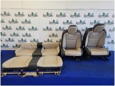 2010-2015 Chevrolet Camaro Ss Coupe Set Seats Beige Leather Bucket Power 2850