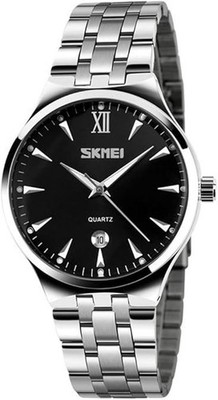 SKMEI Business Men's Brand Watch Stainless Steel Band Date Display Good Looking 