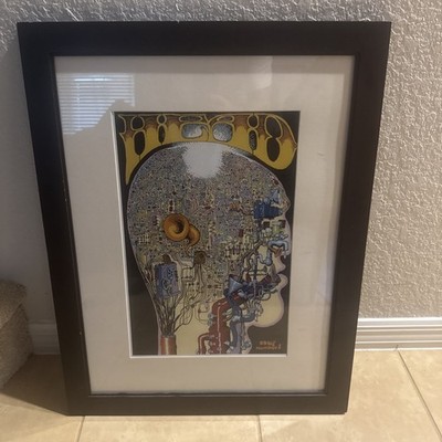 THE HEAD COVER BY ROBERT CRUMB - VINTAGE REPRINT FULL COLOR 21x28 Framed Glass