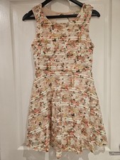 River Island vintage Y2K floral mini dress with lace overlay - fairycore - UK 10