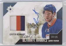 2014 Ultimate Collection Silver Spectrum 18/25 Griffin Reinhart Patch Auto xp6