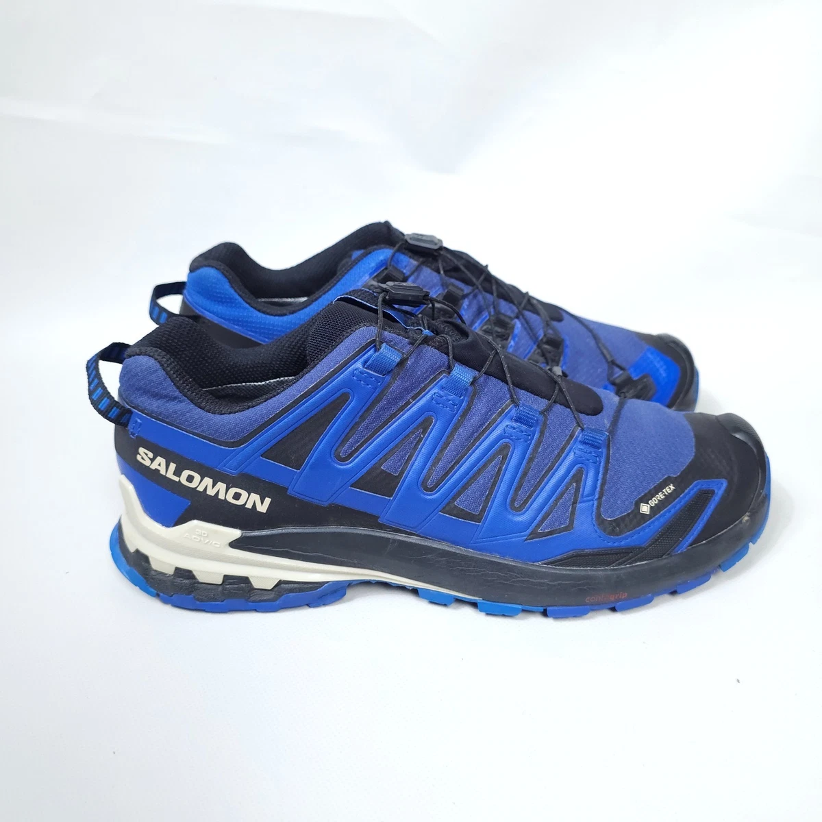 Salomon XA Pro 3D GTX Gore-tex Hiking Shoes - Men\'s Size 8 - Blue XA PRO 3D V9 GORE-TEX Trail running shoes - Men | Salomon main image 4