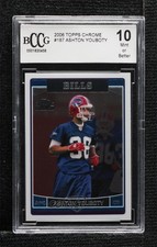2006 Topps Chrome Ashton Youboty #187 BCCG 10 Mint or Better 1c30