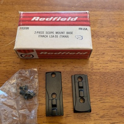 Redfield FR-LSA LSA-55 2 piece scope mount base #513191 NOS