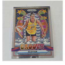 Panini Prizm WNBA Groovy Kelsey Plum #5 Las Vegas Aces 2025 Insert