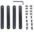 4pcs MLOK Rail Hand Protection Hunting Rail Covers Panel for M-lok System 120MM