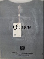 QUINCE Women s Flowknit Breeze Tee in Charcoal - Size Large