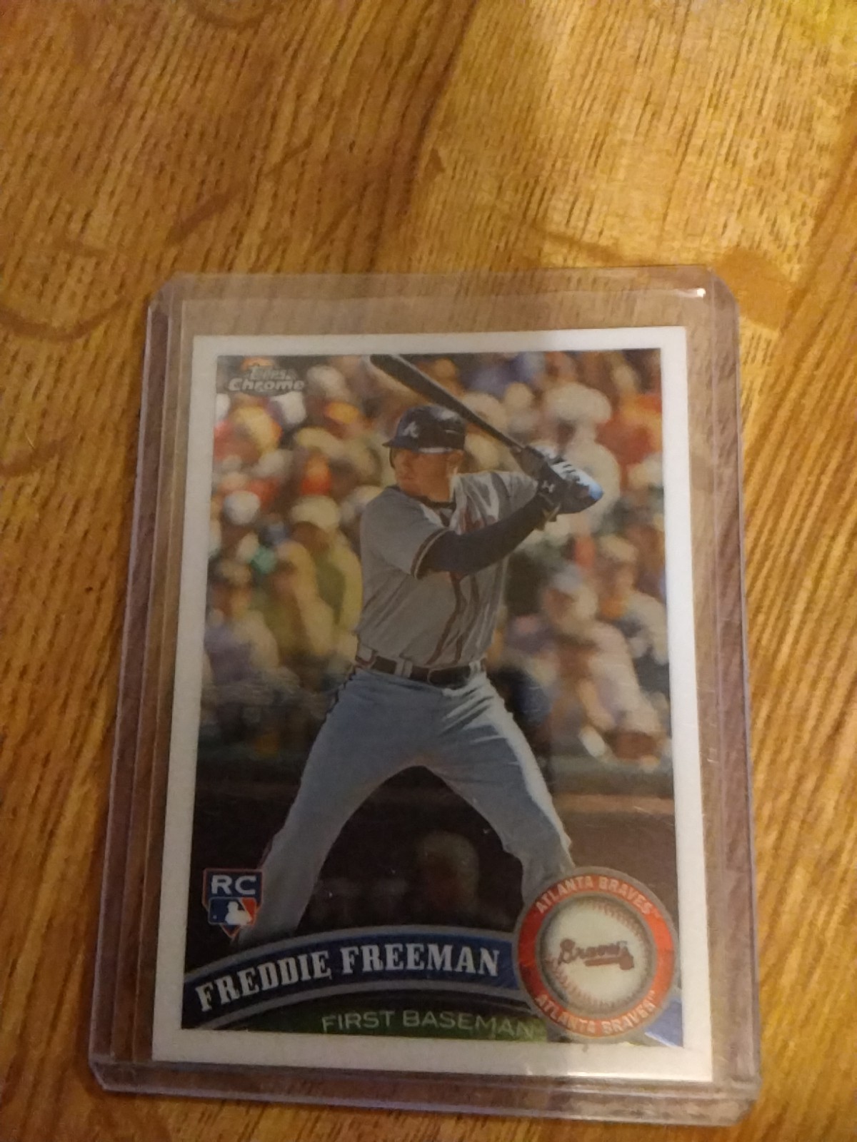 2011 Topps Chrome Freddie Freeman Rookie
