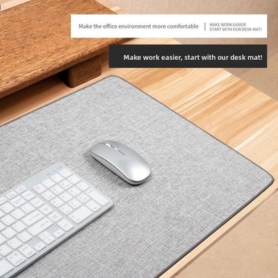 Gaming Mouse Pad Cotton and Linen Rubber XXL Mouse Mat Large Desk Mat Gaming PC 