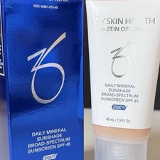 ZO Skin Health Daily Mineral Sunshield SPF 45 Broad Spectrum Light Medium 45 mL