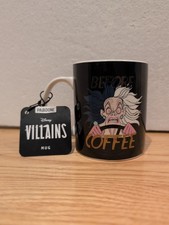 Disney Villains Cruella De Vil Becher Steingut Sammeltasse Paladone Disney sehr guter Zustand