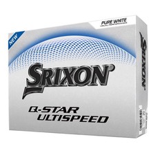 SRIXON Q STAR ULTISPEED PURE WHITE GOLF BALL DOZEN
