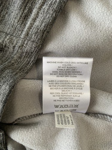 Sudadera Bauer Para Hombres XL Gris Vaper Polar 1/4 Cremallera Manga Larga NAHL Hockey - Imagen 11 de 12