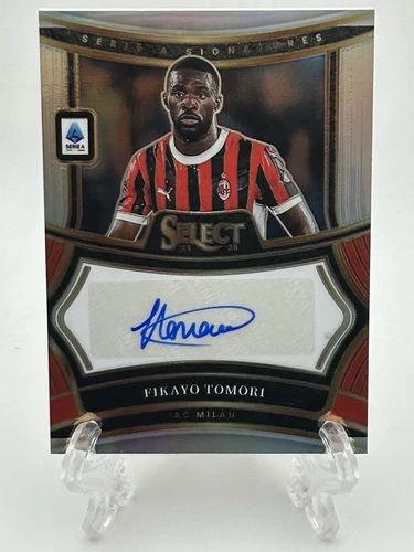 2024-25 Panini Select Serie A #SS-FT Fikayo Tomori Silver Auto AC Milan
