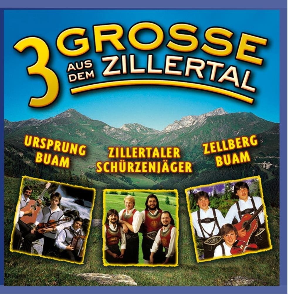 Различные исполнители 3 Большой город в Циллертале (Ursprung Buam - Zillertaler Sch (CD)