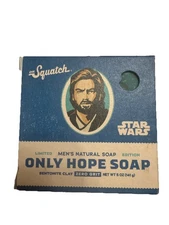 Dr. Squatch Star Wars Limited Edition Bar Obi-Wan Kenobi Only Hope Soap. New