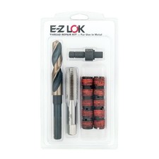 EZ LOK Thread Repair Kit for Metal Carbon Steel Inserts Easy Install 5 Pack