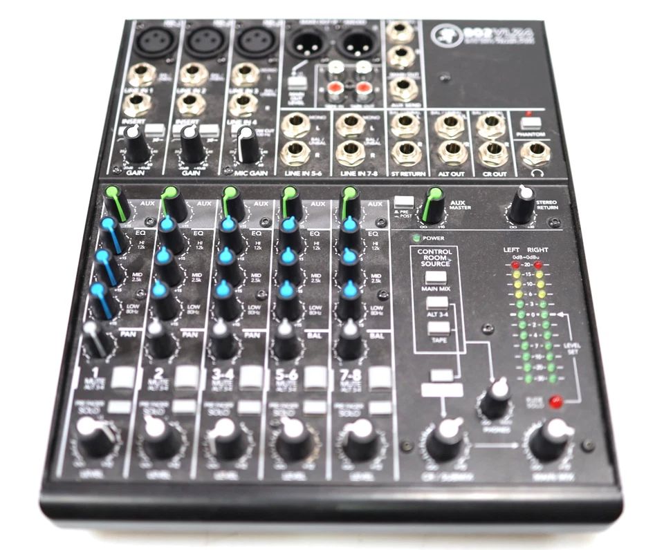 Mackie 802VLZ4 8-Channel Mic Line Mixer With ONYX Preamplifiers - Image 2 of 4