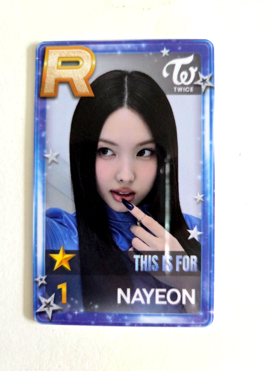 TWICE THIS IS FOR タレントカード PHOTO CARD SET（10PIECES） / TWICE『THIS IS FOR』 – JYP