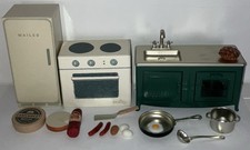 Maileg Mouse Metal Green Kitchen Sink/Stove U...