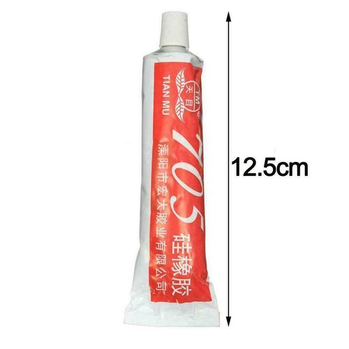 705 High Temperature Clear Silicone Rubber Sealant Glass: Q4U6 - Zdjęcie 12 z 12