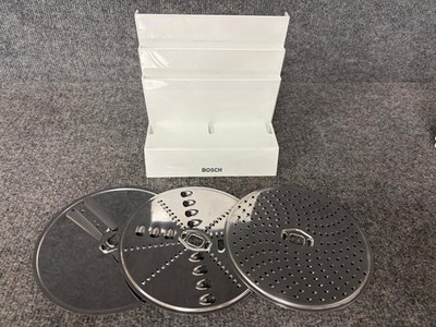 Bosch Compact Kitchen Machine Food Processor 3 Blades/Discs with Holder