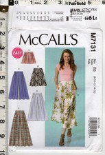 "Misses' Pants Shorts" 2015 McCall's Sewing Pattern M7131 8-16 FREE SHIPPING