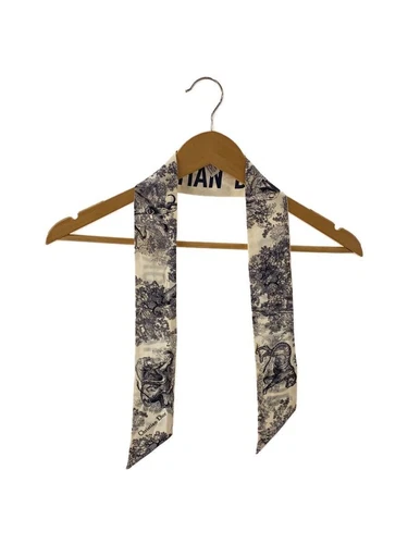 Christian Dior Foulard Femme Teinté Animal Qualité Étiquette Incassable Soie Occasion