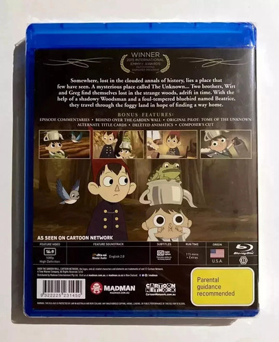 Over the Garden Wall (Blu-Ray) sealed brand new - Picture 2 of 2