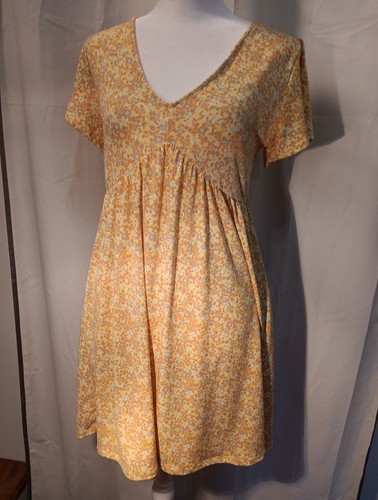 Aeropostale Womens Y2k Floral Boho Babydoll Dress Nwt - Picture 1 of 8