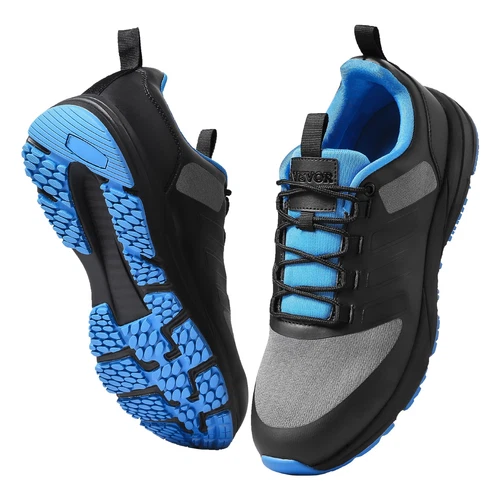 VEVOR Cross Training Shoes M Width Sneakers US Size 13 Wide Toe Box Shoes Black