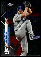 Clayton Kershaw 2020 Topps Chrome #122 Los Angeles Dodgers FREE SHIPPING