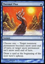 Thermal Flux -Foil Medium Play MTG Coldsnap