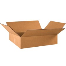 25 Shipping Boxes 22"L x 16"W x 6"H, Flat, Moving, Packaging, Storage