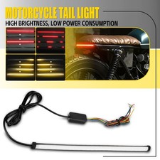 Motorcycle 108 Led Strip Flowing Light Brake Turn Signal Tail Lights Universal