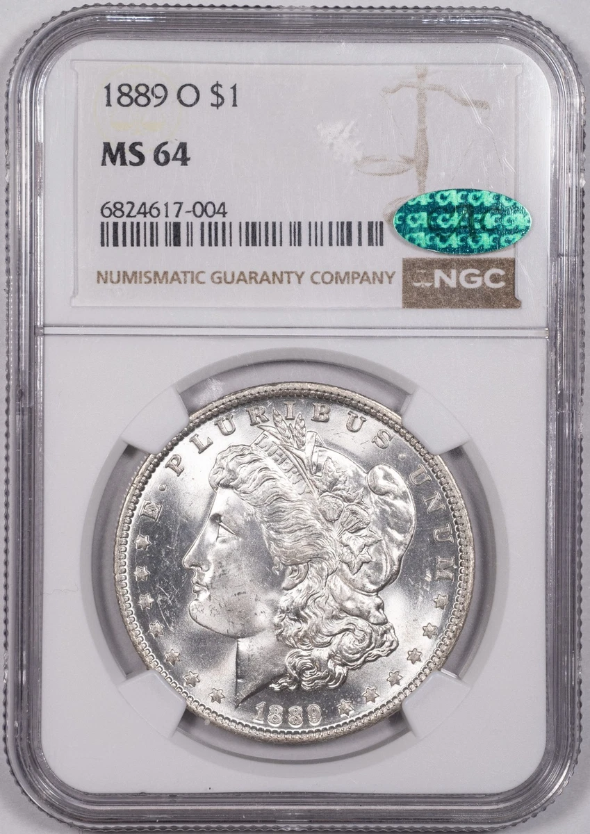 MS 64 Graded 1889 Year Morgan US Dollars (1878-1921) for sale | eBay