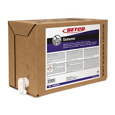Betco  Extreme Liquid Floor Stripper, Lemon Scent, 5 Gallon Bag in Box