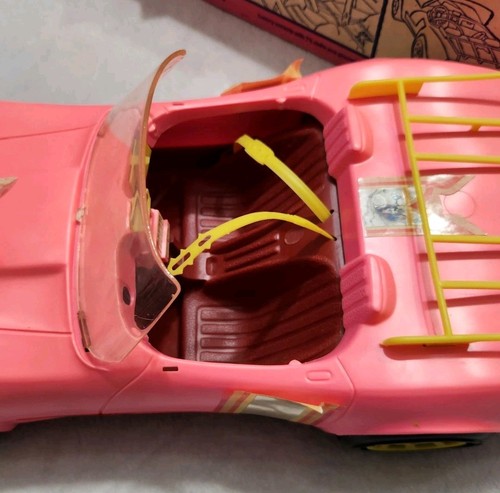 BARBIE DOLL PINK CAR DREAM'VETTE 3299 COMPLETE IN BOX GLAMOUR ON THE GO - Picture 9 of 18